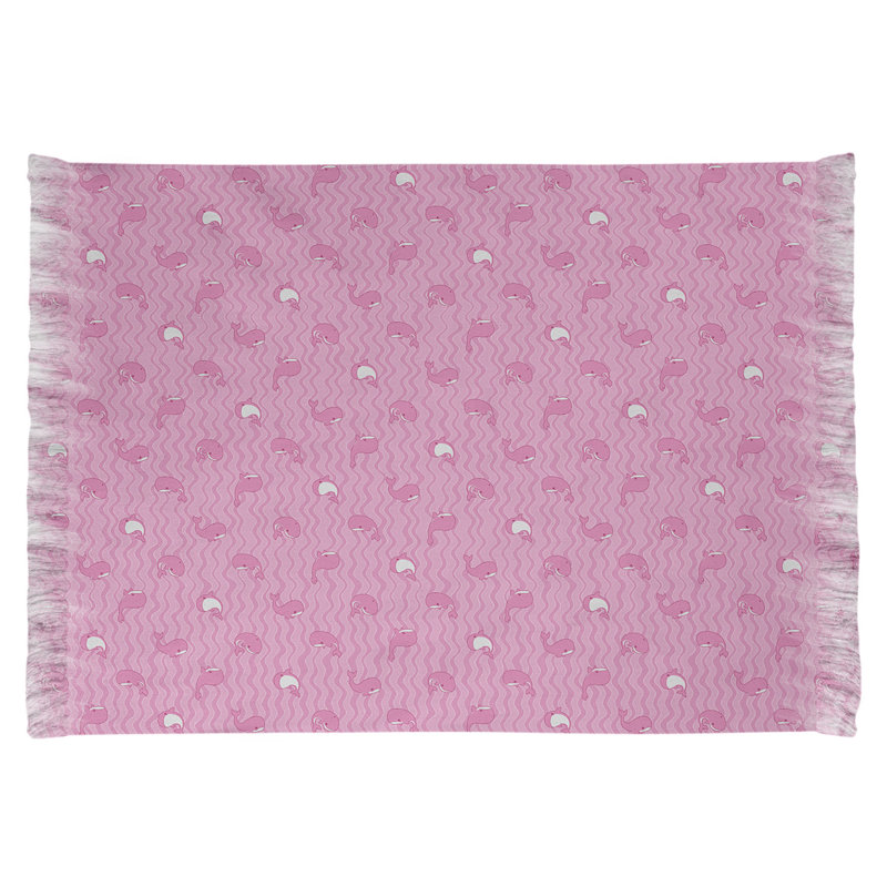 Rose baleines Tapis décoratif, non