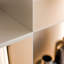 99cm H x 99cm W Metal Bookcase-911330531