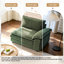 Chaise d'angle rembourrée Lauretta-130047839