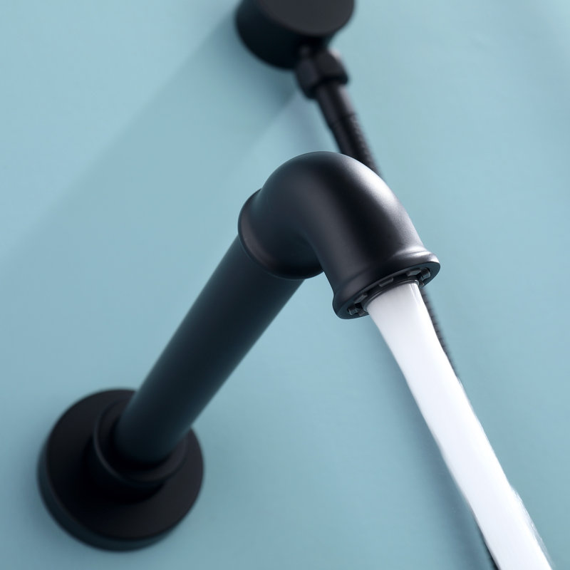 All-In-One Kit with Rough in-Valve, Matte Black