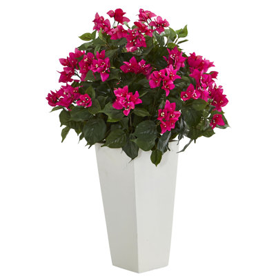 Arrangement floral dans un pot de fleurs