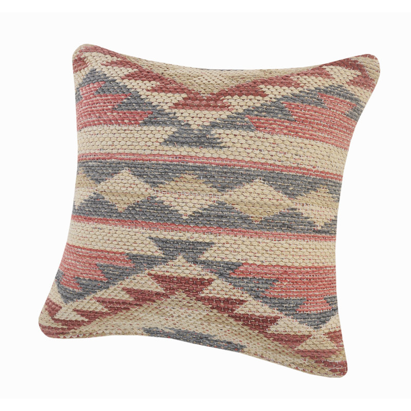 Marrice Southwestern Geometric Square Throw Pillow Cover, Pillow Cover Only - No Insert