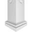 Craftsman Classic Bondi Square non effilé avec colonne toscane et base toscane-70772718