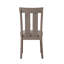Chaise d'appoint en bois (ensemble de 2)