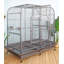  Double Cage With Centre Divider For Bird Parrot Aviary W64xd32xh73