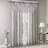 Irina Diamond Sheer Embroidered Single Waterfall Valance-518592281
