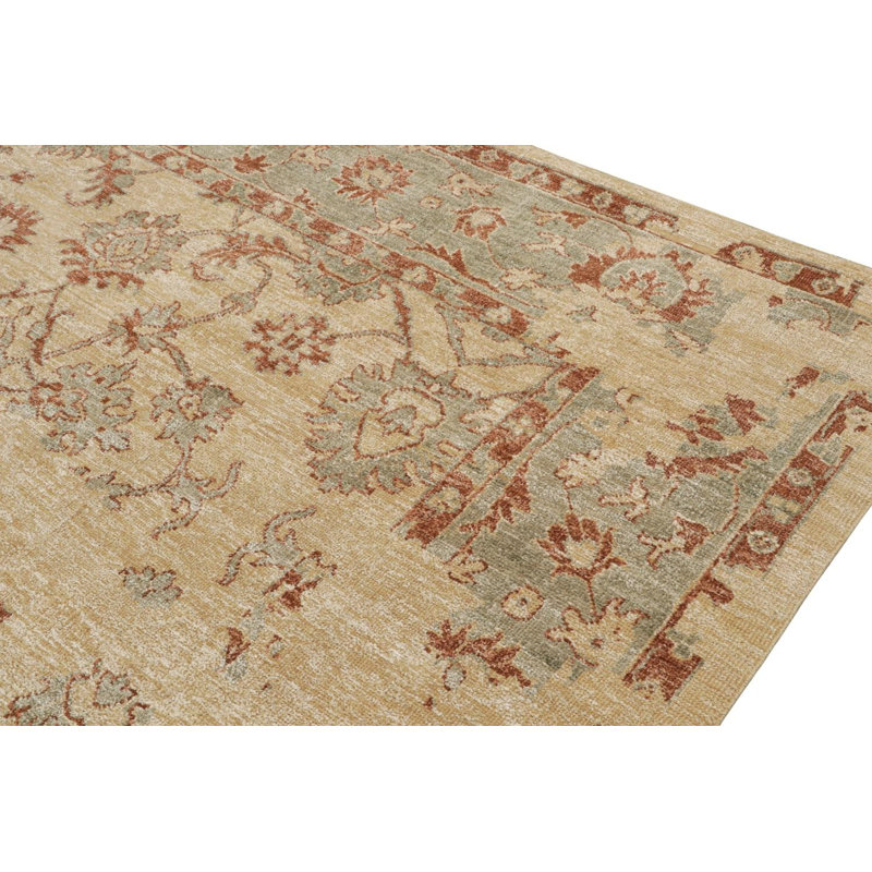 Handmade Silk and Wool Area Rug