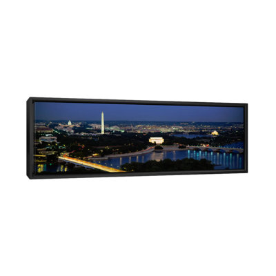 «High Angle View of a City Washington DC», reproduction de photo sur toile