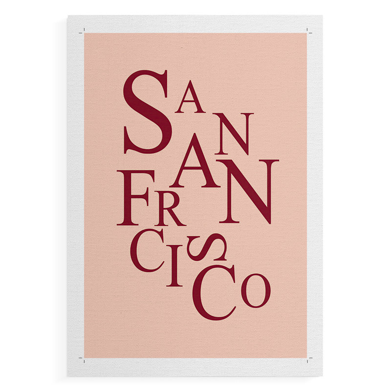 City Center Type II - Impression sur toile seulement - NON-CADRE, H 18 po x l 12 po