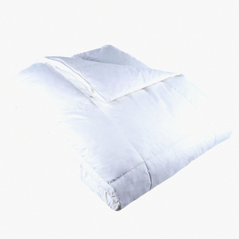 Luxury Cloud Comforter - Full/Queen Size | Ultra-Soft Hypoallergenic Goose Down Alternative | Quilted Box Stitched | All Season White Bedding