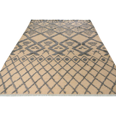 Wool Geometric Rug