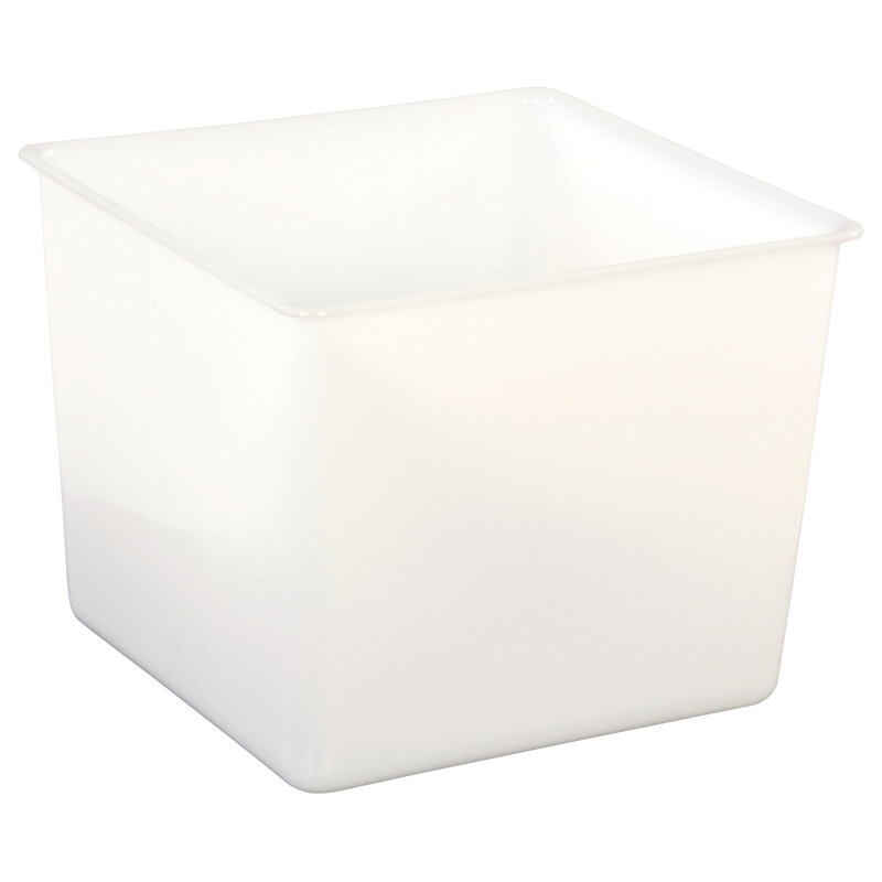 Tot Mate Opaque Stackable Cubby Bin, 8.5" H x 10" W x 10.63" D