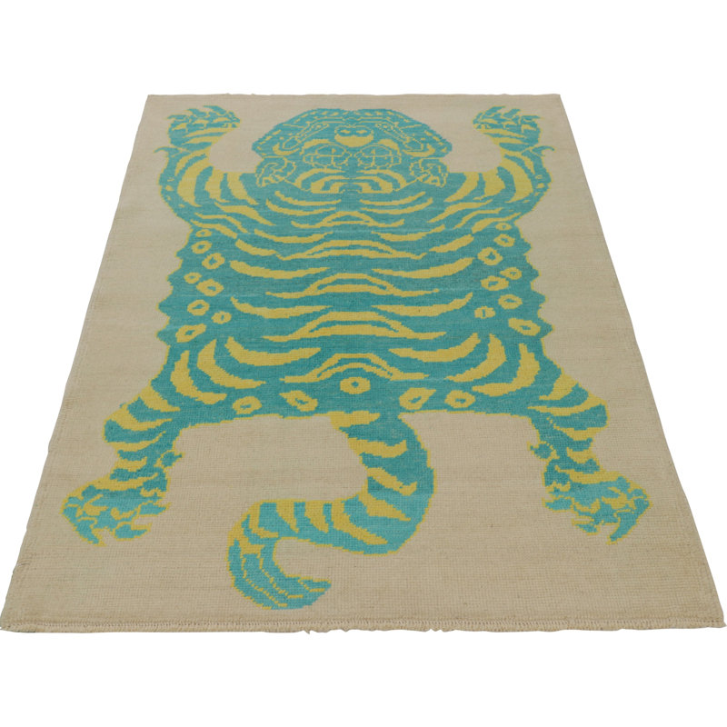 Modern Classics One-of-a-Kind 4'X5'6 Hand Knotted Area Rug