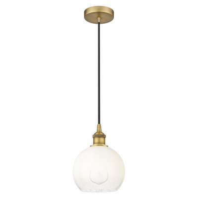 Edison - Brookhaven Globe - Mini luminaire suspendu à cordon 8 po 1 lumière