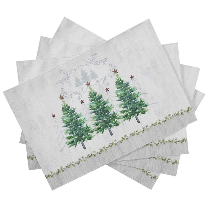 The Holiday Aisle® Kechia 4-Pack Placemat Set