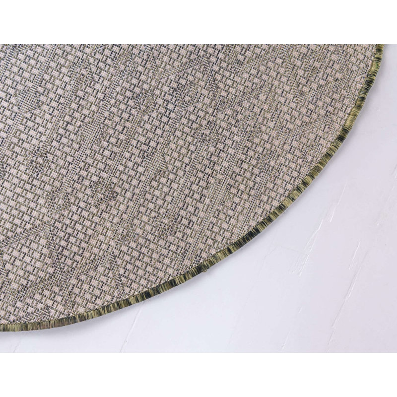 Outdoor Preen Area Rug Seige Color, Rectangle 4' x 6'