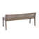 Donner Cane Back Cushioned Bench