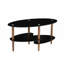Table basse ovale en verre-126257063-126257062