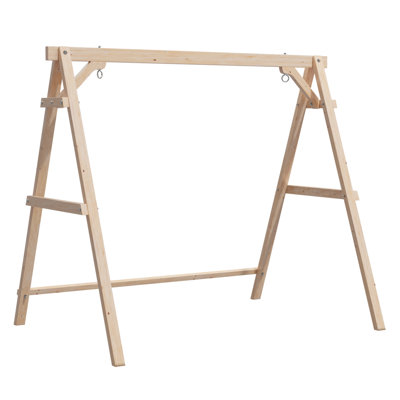 Balancelle Crichton en bois (sans balançoire suspendue)