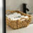 Handwoven Wicker Storage Basket-389680837