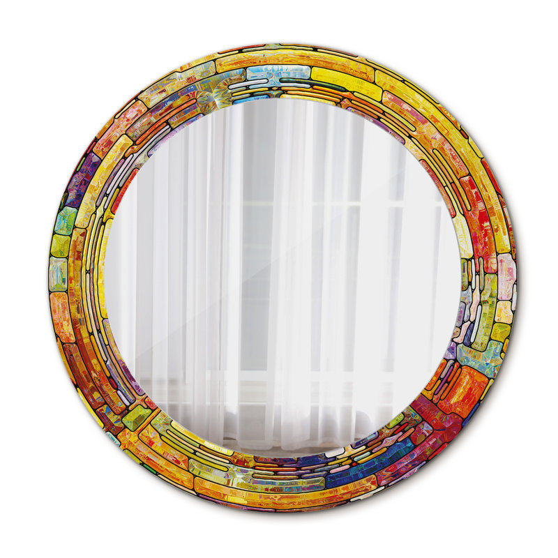 Huldar Glass Flat Wall Mirror