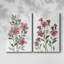 Tiges florales aquarelles I - Toile tendue avec châssis de qualité supérieure - Prêt à être accroché-1078279084