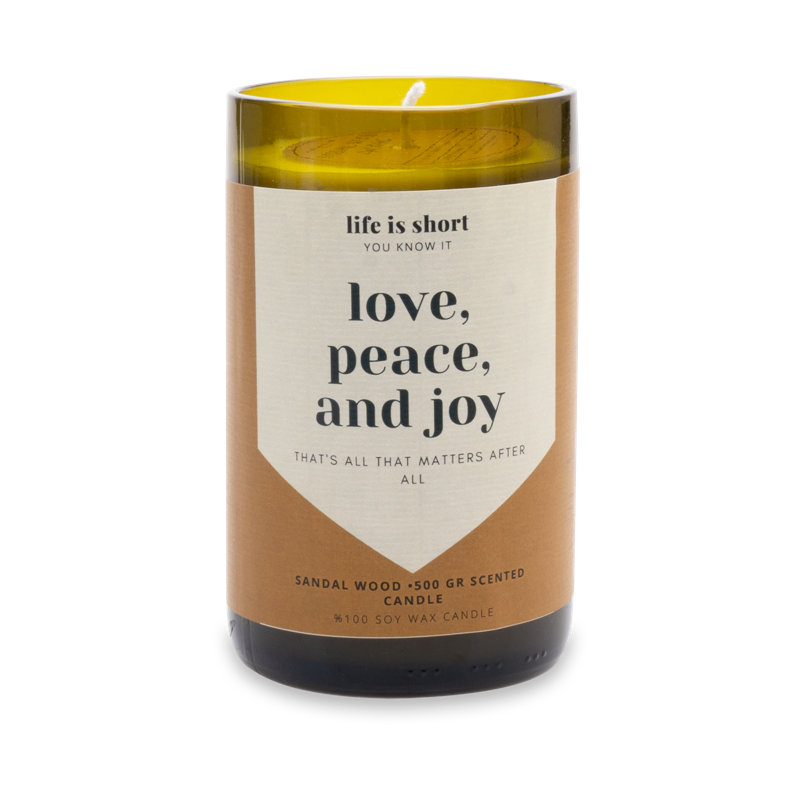 Scented Jar Candle, 14" x 8"