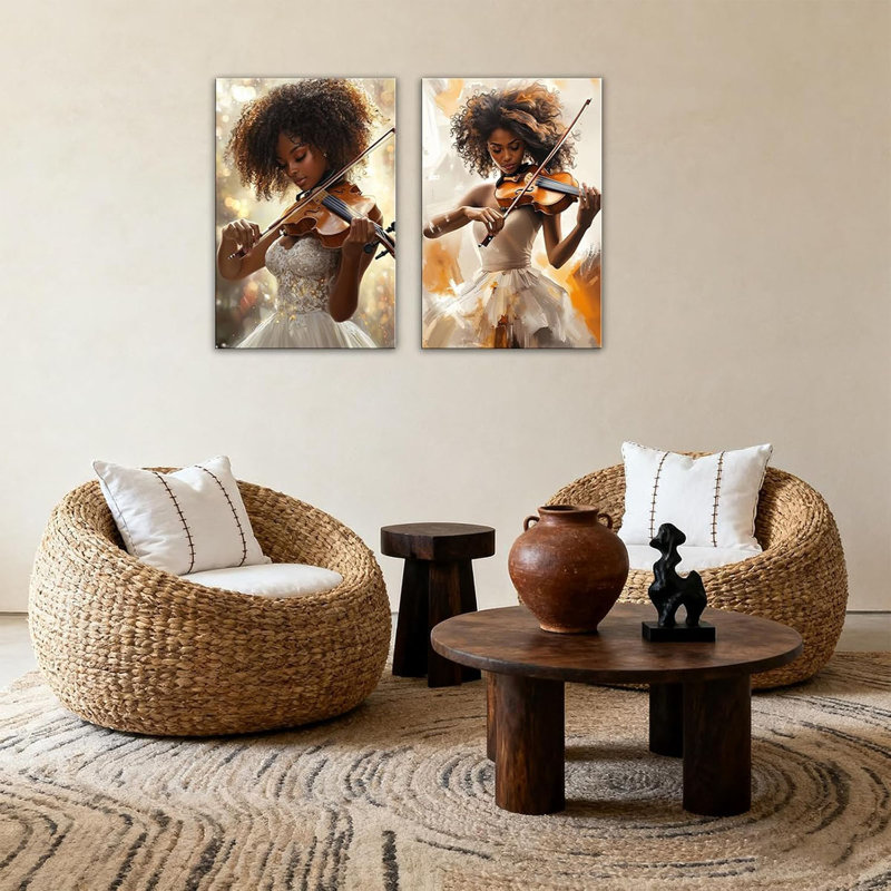 2 Piece Wrapped Canvas Print