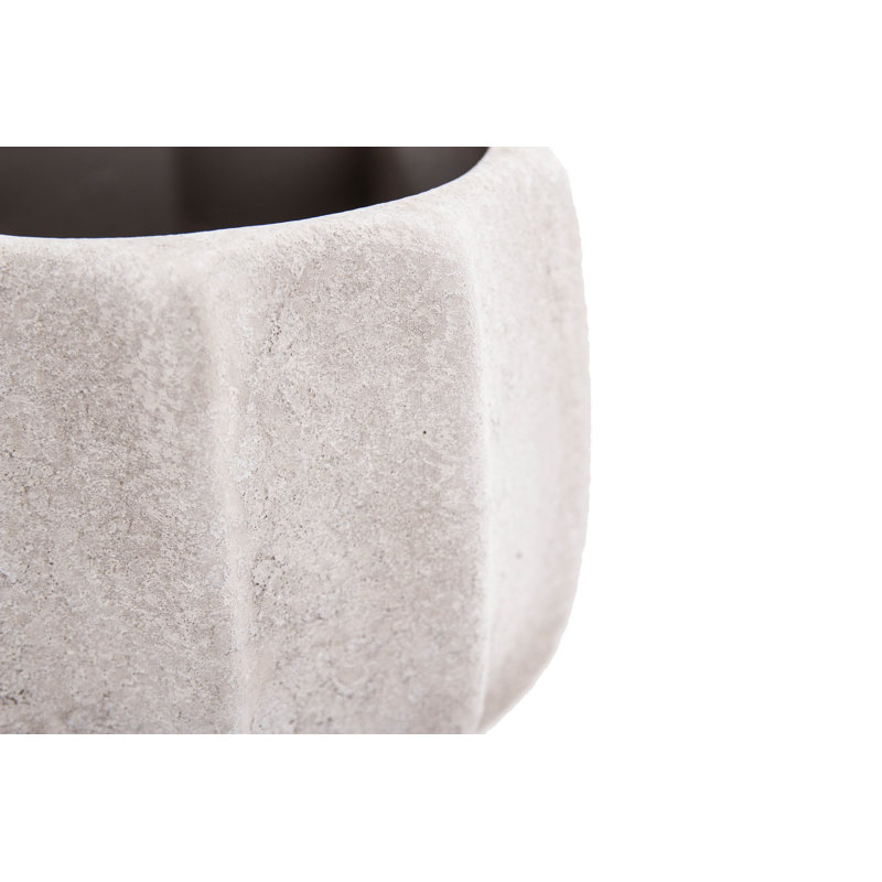 Stoltz Ceramic Pot Planter, 13cm H x 16cm W x 16cm D