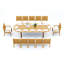 Atnas Outdoor Teak Dining Set-1703425980-1703425981