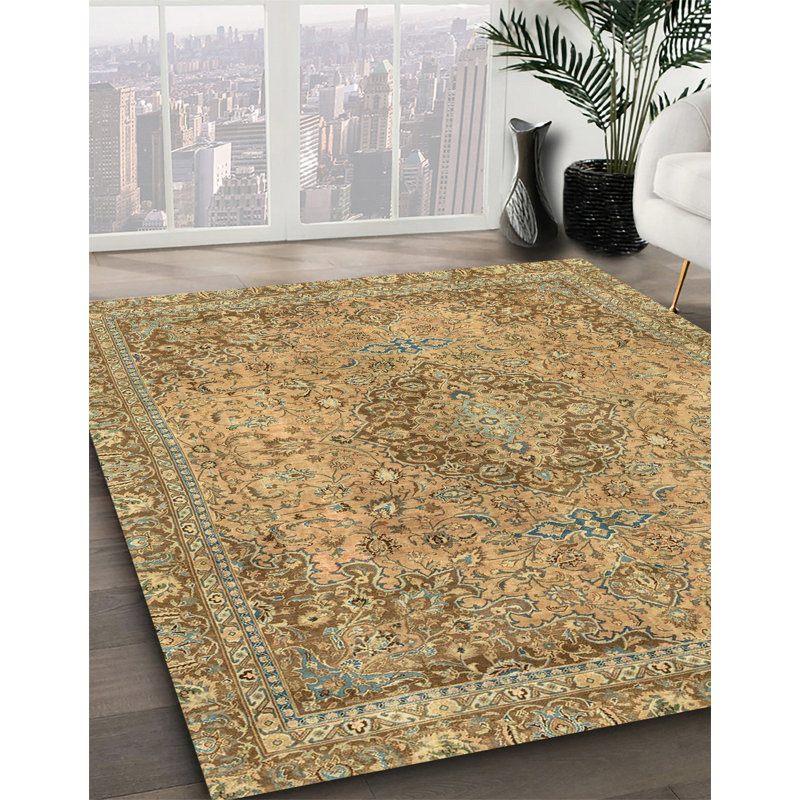 Abstract Indoor Rug, Square 3'
