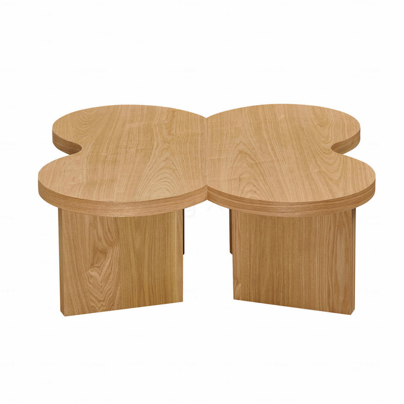 Table basse en MDF avec papillon moderne utilisée dans les salons, les chambres à coucher, les bureaux et les papillons avec une apparence naturelle