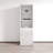 Fiorenze 20.9" Bookcase with High Gloss Finish-1836696807