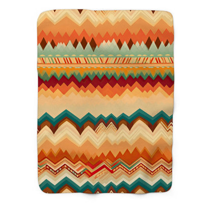 Wanderlust Washes - 1 Piece Premium Sherpa Blanket Throw Blanket