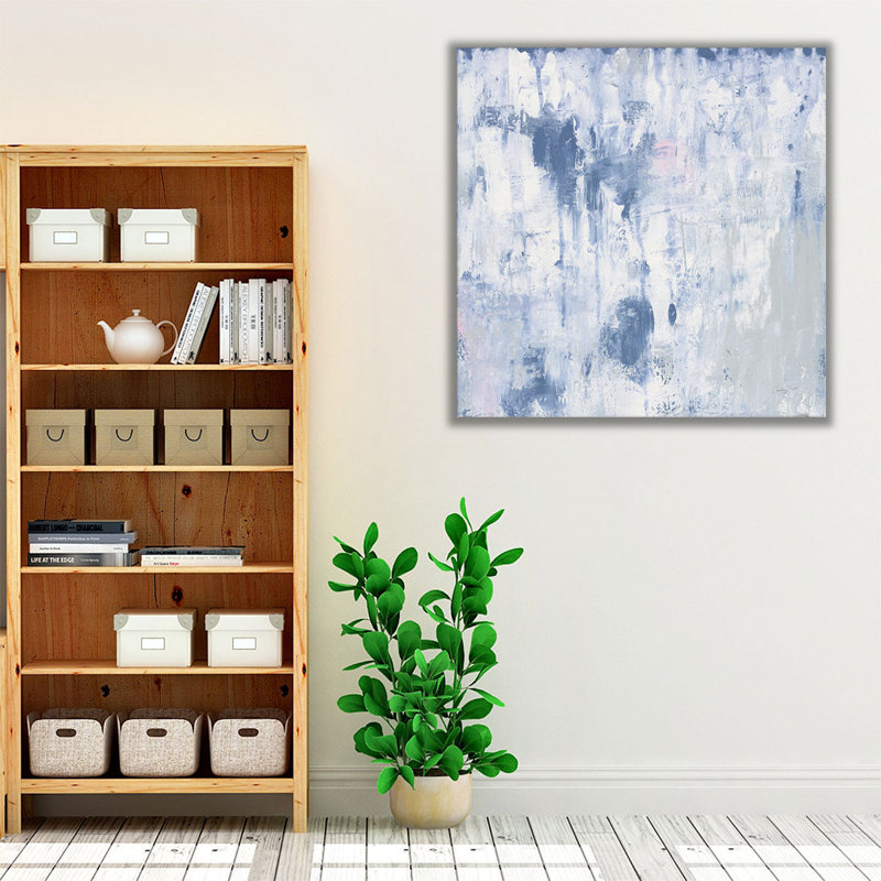 «White Out II», reproduction d'art sur toile, H 12 po x l 12 po