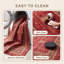 Tapis Mesa2 à médaillon traditionnel, style persan, bordeaux, cuivre, vert, crème, rose, lavable à la machine, antidérapant, à poils courts, pour l'intérieur et l'extérieur, adapté aux animaux domestiques, idéal pour le salon, la chambre, la salle à manger, l'entrée, le couloir ou le bureau.-192196013