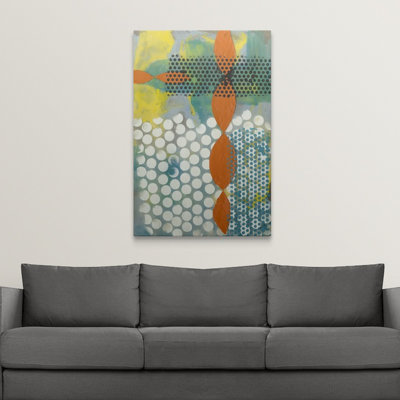'Translucent Abstraction II' Jennifer Goldberger Painting Print