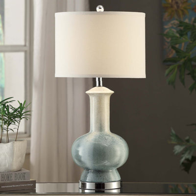 Lampe de table turquoise 28 po Craig