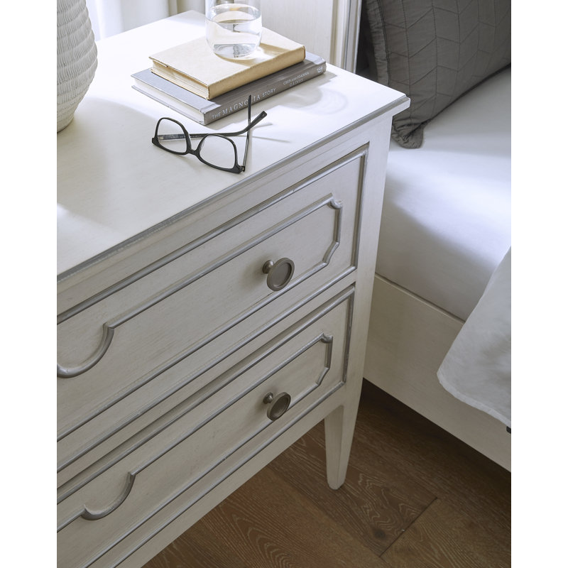Camille 2 Drawer 44" W Dresser, Gold