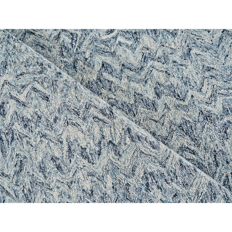 Veneta Hand Tufted Wool Indoor Rug, Rectangle 4' x 6'
