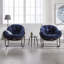 Chaise berçante d'extérieur en rotin-795187250