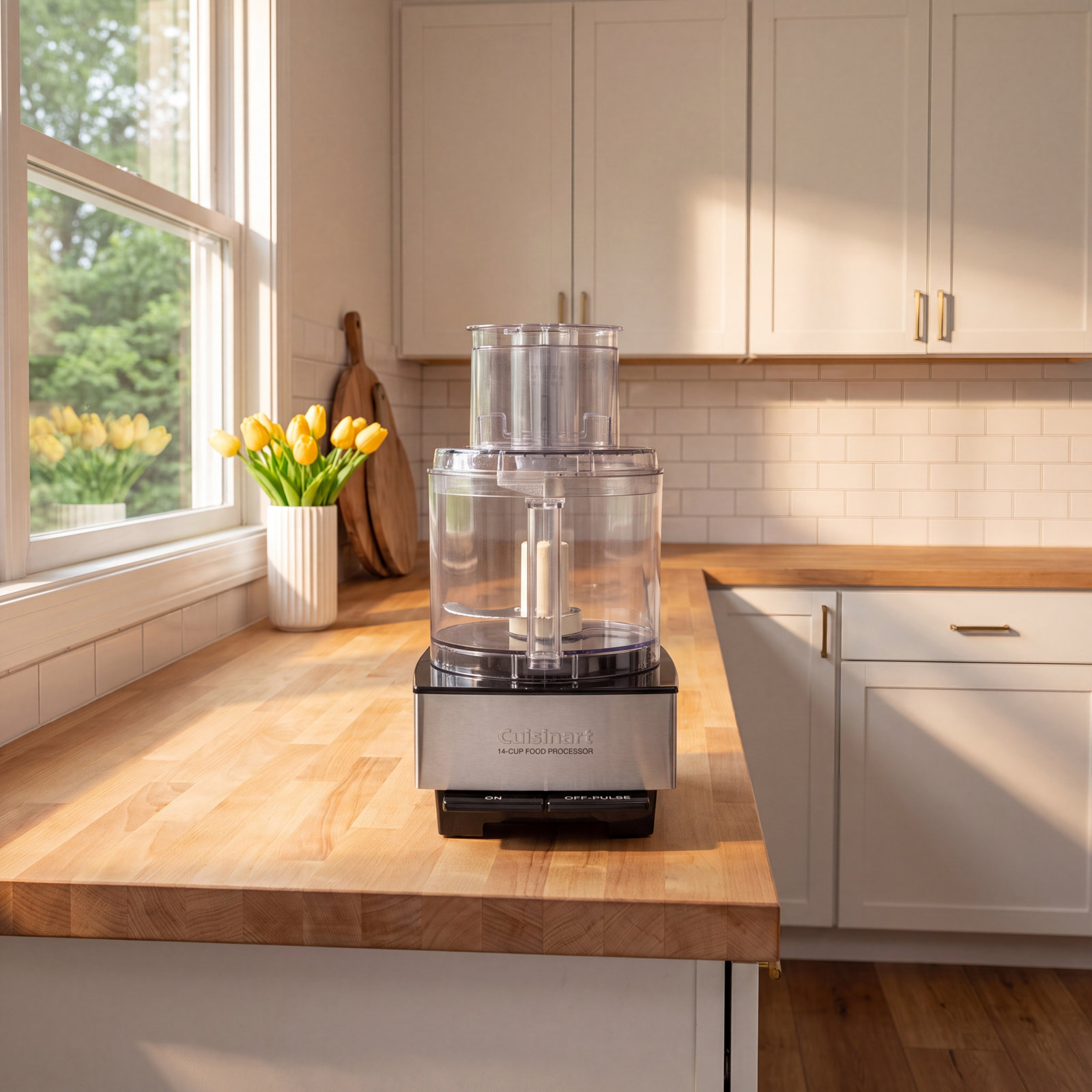 Cuisinart Food Processor, Brushed Stainless Steel