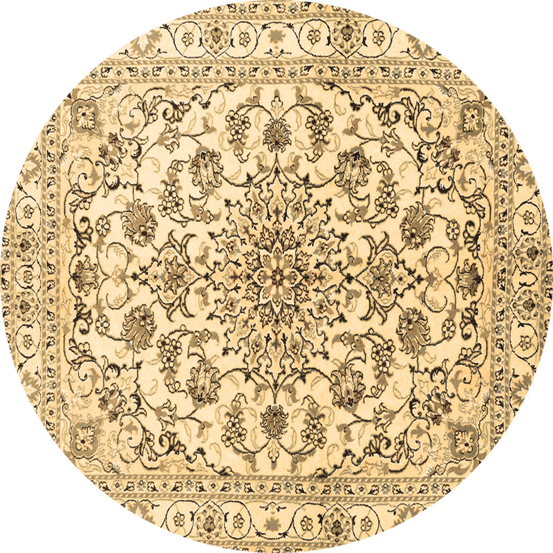 Performance Oriental Indoor Rug, Round 8'