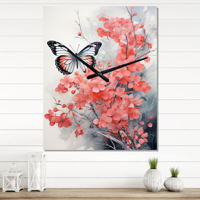 Horloge murale Corail