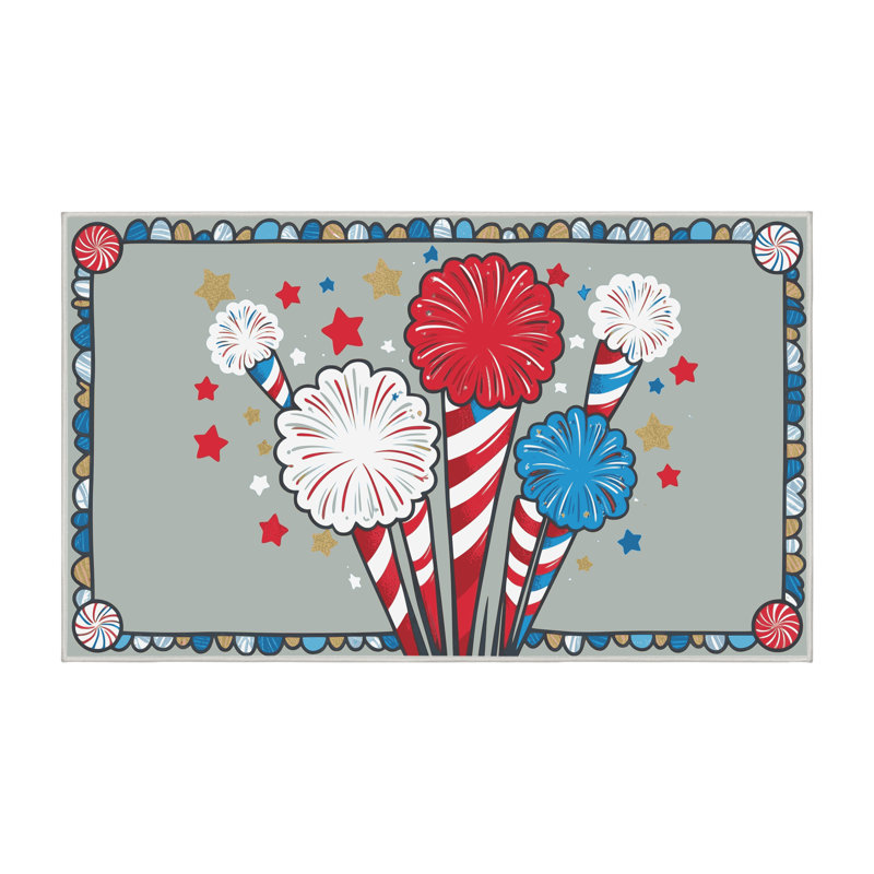 Tapis d'été Holiday The Aisle®, Rectangulaire 8 pi x 12 pi