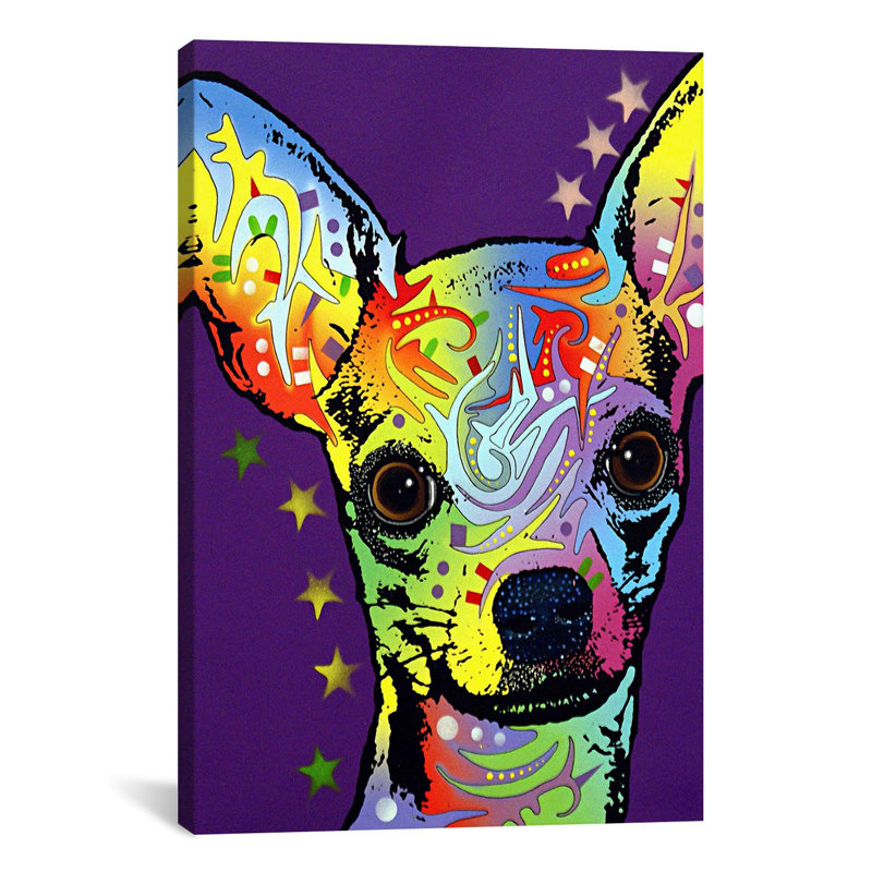 " Chihuahua Ll ", 60" H x 40" W x 1.5" D, Wrapped Canvas