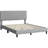Upholstered Bed Frame with Adjustable Headboard-1965812330-1965812331
