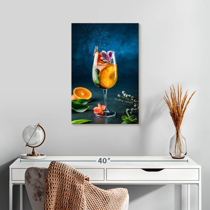 Yarlin Citrus Cocktail, 24" H x 16" W