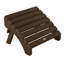 Chaise Adirondack en plastique avec repose-pieds Hinz-27117475
