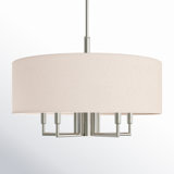 Bazilijus 6 - Light Dimmable Drum Chandelier